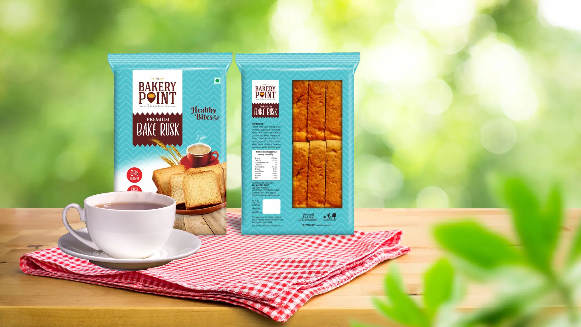 bake rusk packaging design agency 